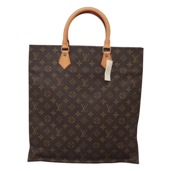 LOUIS VUITTON Monogram Sac Plat Hand Bag M51140 - Picture 13 of 16